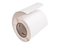 Brother RDQ04E1 - Vit - 50.8 x 25.58 mm (12 rulle/rullar x 450) matrisskurna etiketter - för RuggedJet RJ-2030, RJ-2050, RJ-2140, RJ-2150, RJ-3150, RJ-4030, RJ-4040