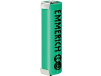 Emmerich ULT-18650-FP-ULF Special-batteri 18650 U-loddefane LiFePO 4 3.3 V 1250 mAh