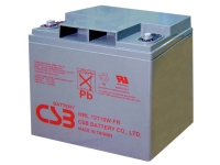 CSB Battery HRL 12110W high-rate longlife HRL12110W-FR Blybatteri 12 V 28 Ah Blyfleece (B x H x T) 166 x 175 x 125 mm M5 skruetilslutning Vedligeholdelsesfri,
