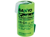 Panasonic C ZLF Special-batteri R14 (C) Z-loddefane, Tåler høj temperatur NiCd 1.2 V 2500 mAh