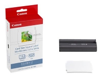 Canon KC-18IS - Bläckbandskassett och papperssats - för SELPHY CP1000, CP1200, CP1300, CP820, CP900, CP910