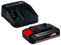 Einhell PXC-Starter-Kit, Set med batteri och laddare, 2,5 Ah, 18 V, Svart, Röd, 0,83 h, 200 - 250 V