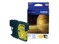Brother LC1100Y - Gul - original - bläckpatron - för Brother DCP-185, 385, 395, 585, J715, MFC-490, 5490, 5890, 5895, 6890, 790, 795, 990, J615