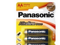 Panasonic 1x4 LR6APB, Single-use battery, Alkalisk, 1,5 V, Blå, Guld, 14,5 mm, 14,5 mm