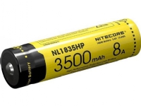 Nitecore NL1835HP, Laddningsbart batteri, Litium-Ion (Li-Ion), 3,6 V, 1 styck, 3500 mAh, Gul