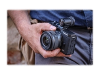 Canon EOS M6 Mark II - Digitalkamera - spegellöst - 32.5 MP - APS-C - 4 K / 30 fps - endast stomme - Wi-Fi, Bluetooth - svart