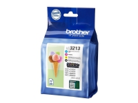 Brother LC3213 - 4-pack - svart, gul, cyan, magenta - original - bläckpatron - för Brother DCP-J772DW, DCP-J774DW, MFC-J890DN, MFC-J890DW, MFC-J890DWN, MFC-J895DW