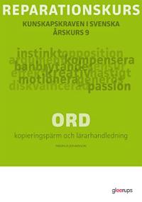 Reparationskurs Ord Kop pärm + Lhl