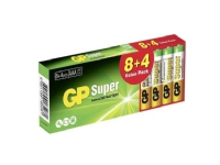 Batteries Gp Super Alk Aaa 12Pcs.