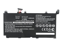 CoreParts - Batteri för bärbar dator - litiumpolymer - 4200 mAh - 47.9 Wh - svart - för ASUS R553LN