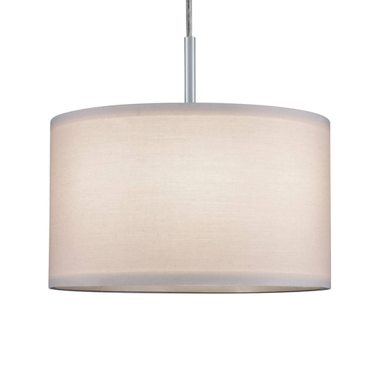 Paulmann textilskärm Tessa Ø 25,5 cm creme