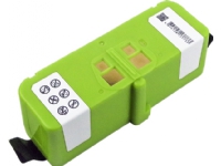 CoreParts - Batteri - Li-Ion - 4000 mAh - 57.6 Wh - grøn - for iRobot Roomba 614, 615, 671, 675, 680, 681, 690