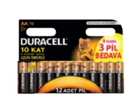 Duracell 5000394203334, Single-use battery, AA, Alkalisk, Cylindrisk, 1,5 V, 12 styck