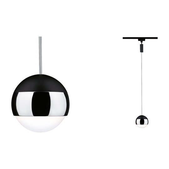 Paulmann URail Capsule II pendel 4 000K svart