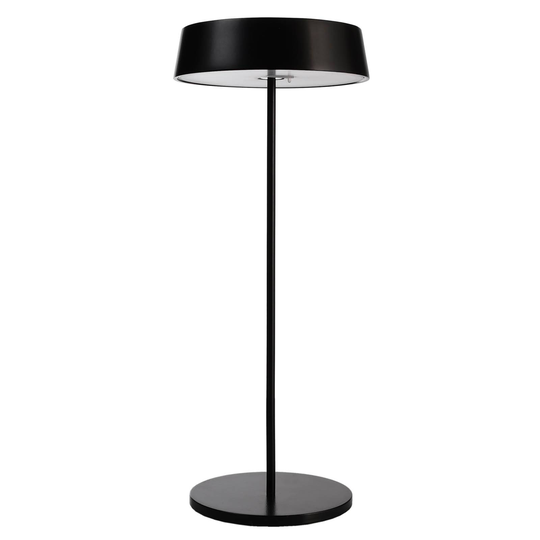 LED-bordslampa Miram med batteri, dimbar, svart