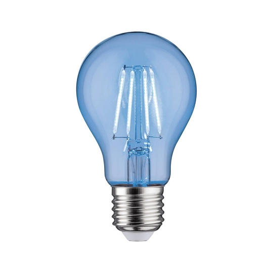 Paulmann LED-lampa E27 filament blå 2,2 W