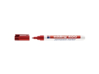 Permanent marker Edding 400, rund, 1 mm, rød