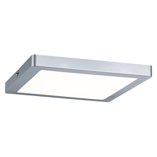 Paulmann Atria taklampa 2 700 K 22x22 cm, krom