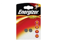 Knapcelle batterier Energizer Alkaline LR44, pakke a 2 stk.