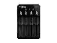 Veho V1 - Batteriladdare - 4 x batterier laddas - 2 A