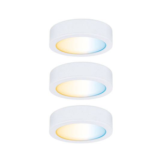 Paulmann Clever Connect Disc möbellampa 3-pack