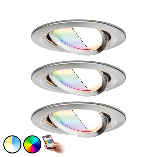 Paulmann Smart Friends spot Nova Plus 3-pack RGBW