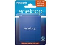 Battery Storage Box Blue 4 Pieces - Eneloop