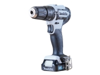 Makita HP333DSAW - Slagborr/skruvdragare - sladdlös - 2 hastigheter - nyckellös chuck 10 mm - 30 N·m - 2 batterier, laddare medföljer - 12 V