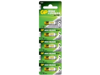 GP Batteries High Voltage 27A, Engångsbatteri, Alkalisk, 12 V, 5 styck, 18 mAh, Hög