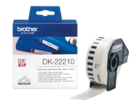 Brother DK-22210 - Svart på vitt - Rulle (2,9 cm x 30,5 m) etiketter - för Brother QL-1050, 1060, 500, 550, 560, 570, 580, 600, 650, 700, 710, 720, 820