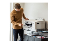 Brother HL-J6010DW - Skrivare - färg - Duplex - bläckstråle - A3/Ledger - 1200 x 4800 dpi - upp till 30 sidor/minut (mono)/upp till 30 sidor/minut (färg) - kapacitet: 600 ark - USB 2.0, LAN, Wi-Fi(n), NFC, USB 2.0-värd
