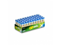 GP Batteries Ultra Plus Alkaline 15AUP/LR6, Engångsbatteri, AA, Alkalisk, 1,5 V, 40 styck, Multifärg