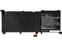 CoreParts - Batteri för bärbar dator - litiumpolymer - 3700 mAh - 56.2 Wh - svart - för ASUS N501JW
