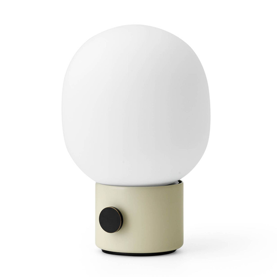 Menu JWDA LED-bordslampa med batteri, alabaster