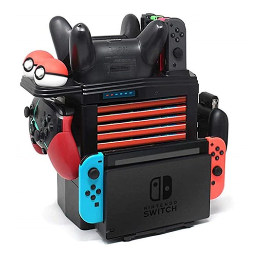 Förvaring och laddställ till Nintendo switch