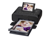 Canon SELPHY CP1300 - Printer - farve - farvesublimering - 148 x 100 mm op til 0.78 min./side (farve) - USB, USB vært, Wi-Fi - sort - (Blæk og papir sælges separat)