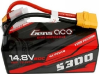 Gens Ace 5300mah 14.8v 60c 4s1p Hardcase 14# Car Lipo Battery Pack With Xt90