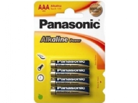Panasonic Alkaline Power LR03APB/4BP - Batteri 4 x AAA - alkaliskt