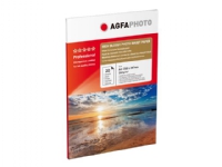 AgfaPhoto - Högblank - mikroporös - A4 (210 x 297 mm) - 260 g/m² - 20 ark kartong - fotopapper
