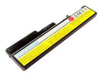 CoreParts - Batteri för bärbar dator - litiumjon - 6-cells - 5200 mAh - svart - för Lenovo G460 G465 G560 G560e IdeaPad V360 Z460 Z560 Z565
