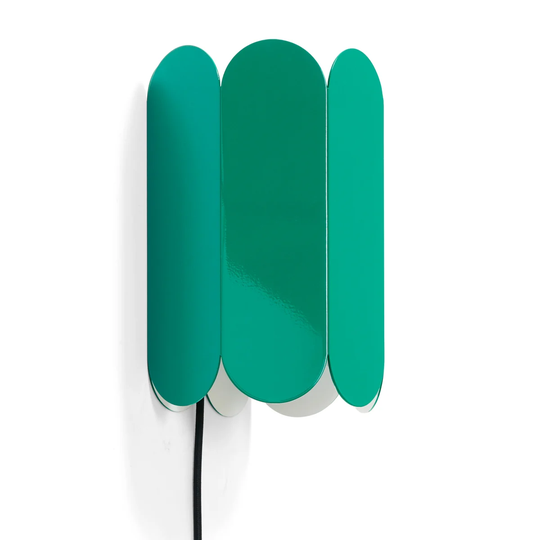 HAY Arcs wall switch vägglampa Sea green