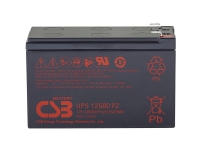 CSB Battery UPS 12580 high-rate UPS12580F2 Blybatteri 12 V 9.4 Ah Blyfleece (B x H x T) 151 x 99 x 65 mm Fladstik 6,35 mm Vedligeholdelsesfri, Lav selvafladning