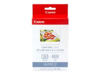 Canon KC-18IF - 18 stk etiketter - för SELPHY CP1000, CP1200, CP1300, CP330, CP530, CP770, CP780, CP790, CP800, CP820, CP910