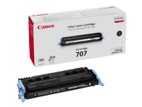Canon PFI-707 BK - 700 ml - svart - original - bläcktank - för imagePROGRAF iPF830, iPF830 MFP M40, iPF840, iPF840 MFP M40, iPF850, iPF850 MFP M40