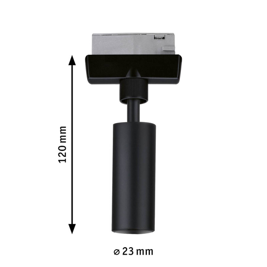 Paulmann URail Universal Pendel adapter svart