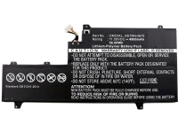 CoreParts - Batteri för bärbar dator - litiumpolymer - 4900 mAh - 56.6 Wh - svart - för HP EliteBook x360 1030 G2