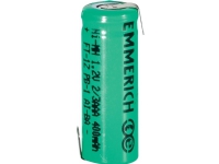 Emmerich 2/3 Micro ZLF Special-batteri 2/3 AAA Z-loddefane NiMH 1.2 V 400 mAh