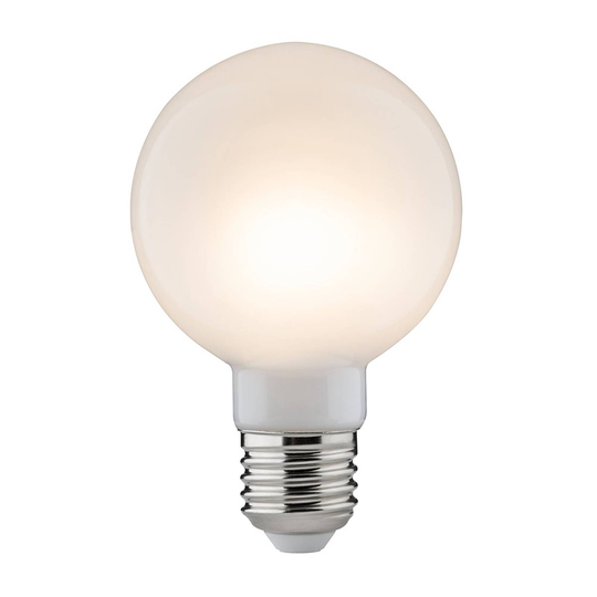 Paulmann LED-glob G80 E27 7,5W 827 opal dimbar