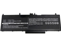 CoreParts - Batteri för bärbar dator - litiumjon - 7300 mAh - 83.2 Wh - svart - för Dell Precision 3510