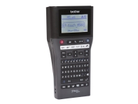 Brother P-Touch PT-H500 - Etikettskrivare - svartvit - termisk överföring - Rulle (2,4 cm) - 180 dpi - upp till 20 mm/sek - USB 2.0 - cutter - sjuradig utskrift